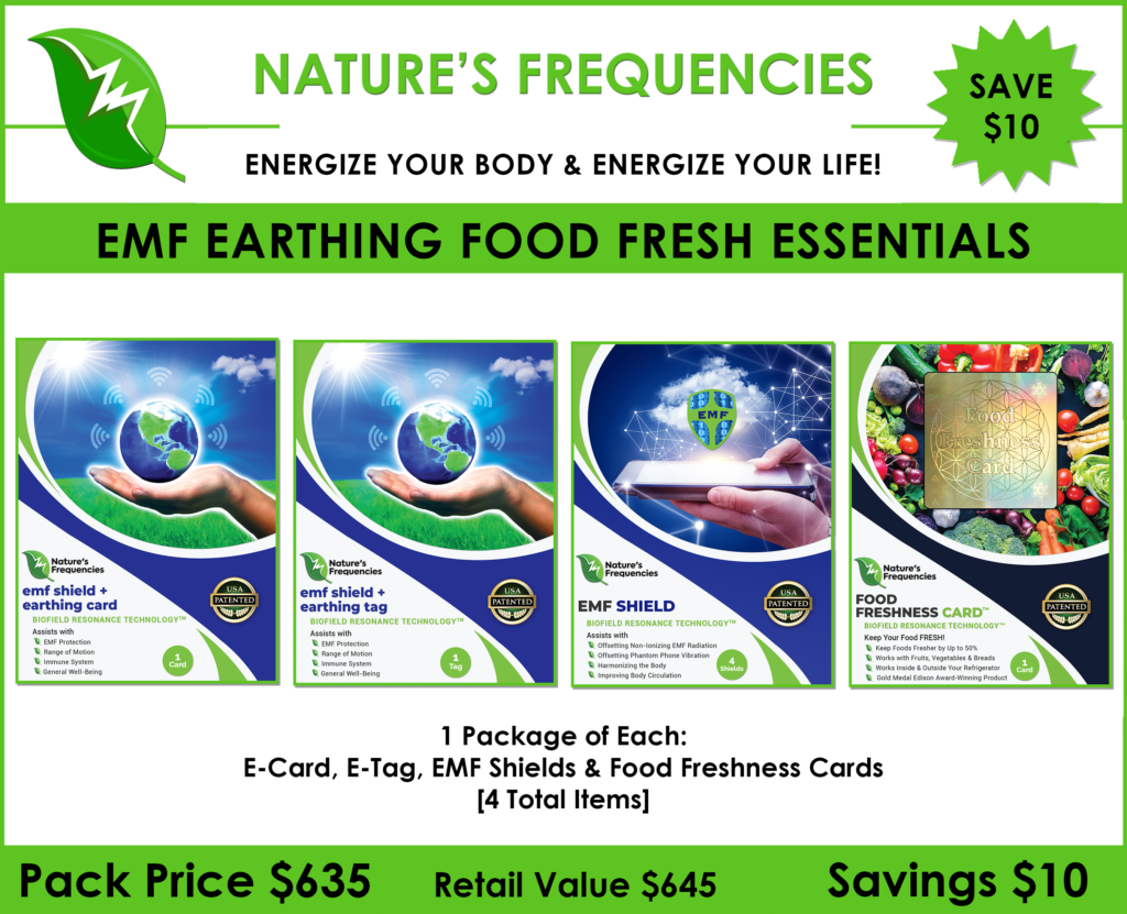 emf earthing food fresh essentials natures frequencies