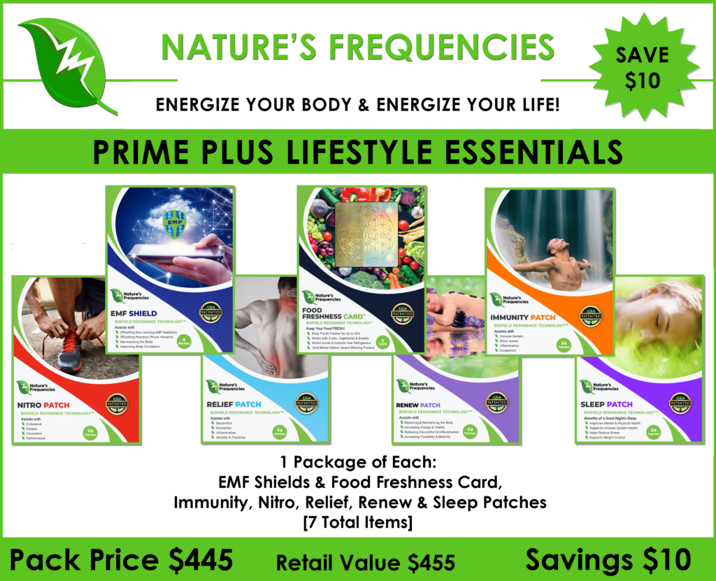 prime plus lifestyle essentials natures frequencies