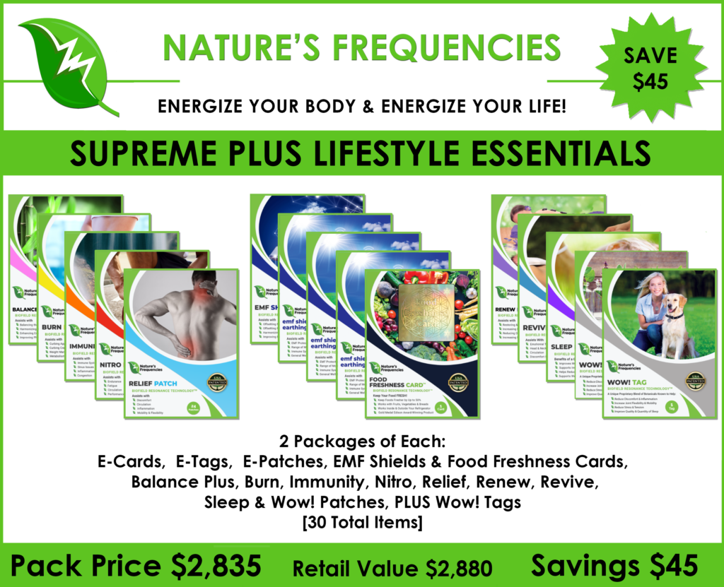 supreme plus lifestyle essentials natures frequencies